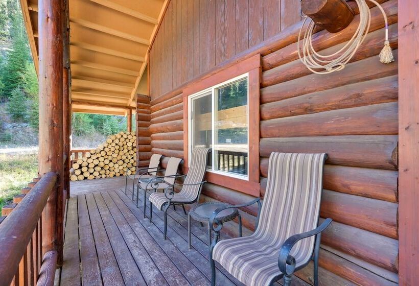 Philipsburg Log Cabin   Direct Bike Park Access!