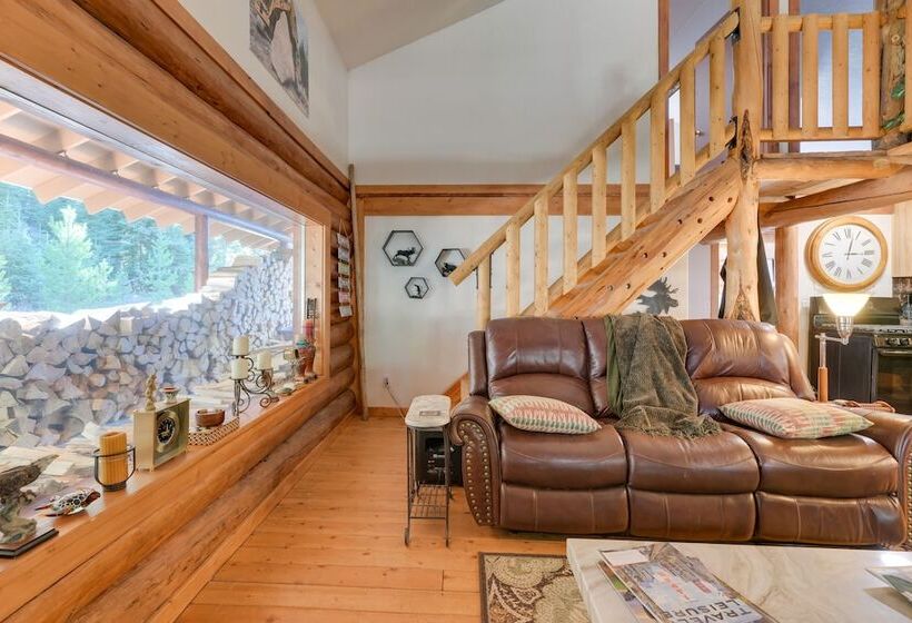 Philipsburg Log Cabin   Direct Bike Park Access!