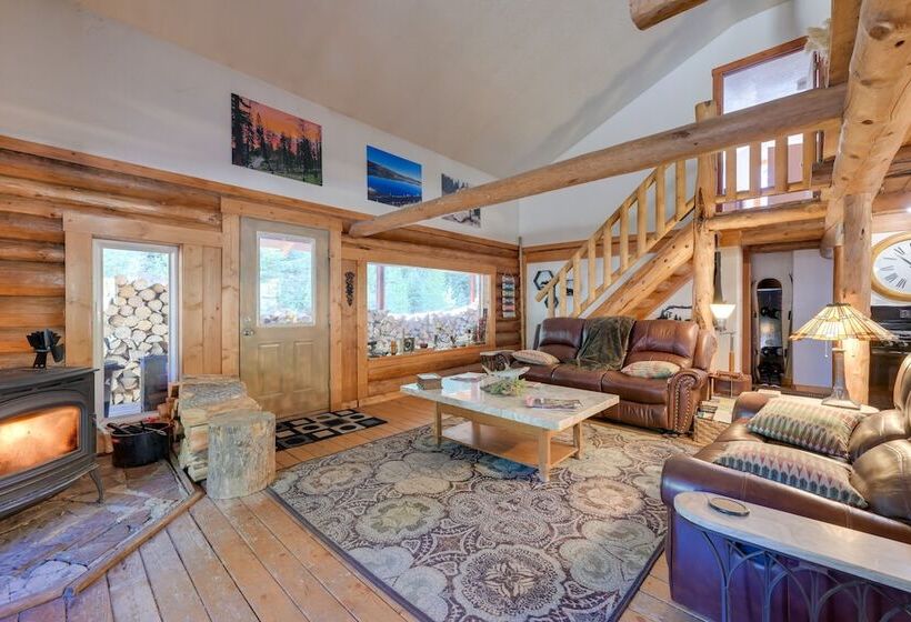 Philipsburg Log Cabin   Direct Bike Park Access!