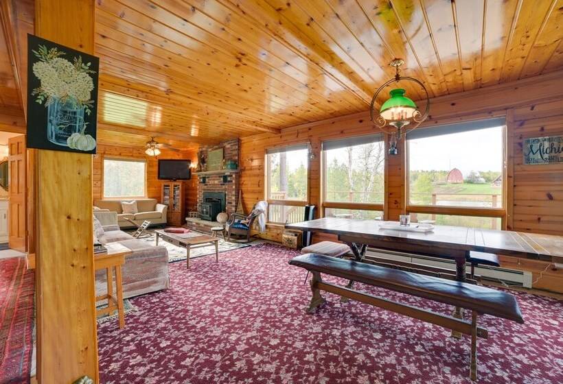 Riverfront Cheboygan Cabin W/ Kayaks & Dock!