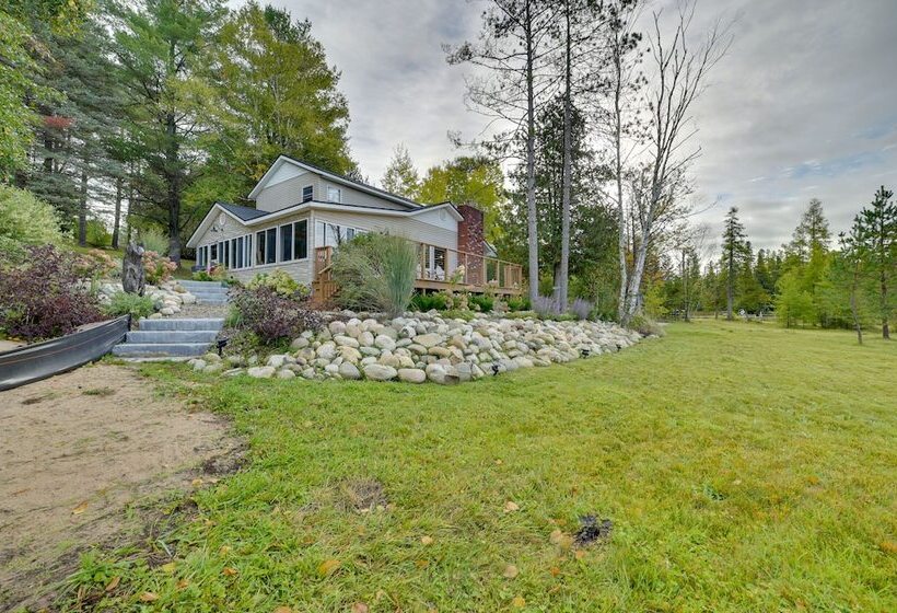Riverfront Cheboygan Cabin W/ Kayaks & Dock!