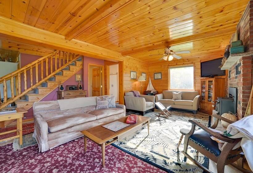 Riverfront Cheboygan Cabin W/ Kayaks & Dock!