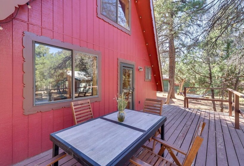 Rustic Modern Overgaard Cabin W/ Decks & Fire Pit!