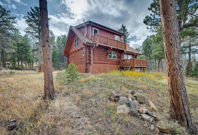 Rustic Ward Retreat W/ Deck + Mountain Views!