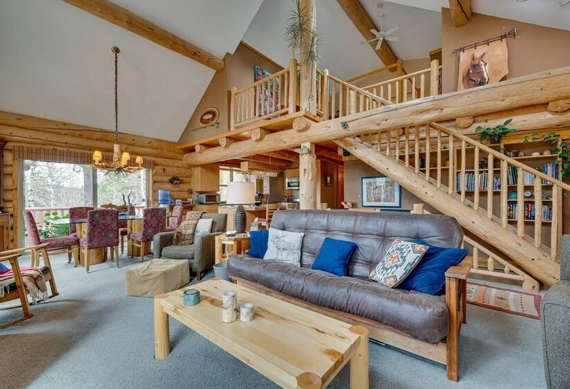 Rustic Ward Retreat W/ Deck + Mountain Views!