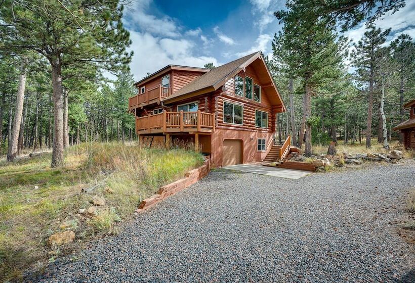 Rustic Ward Retreat W/ Deck + Mountain Views!