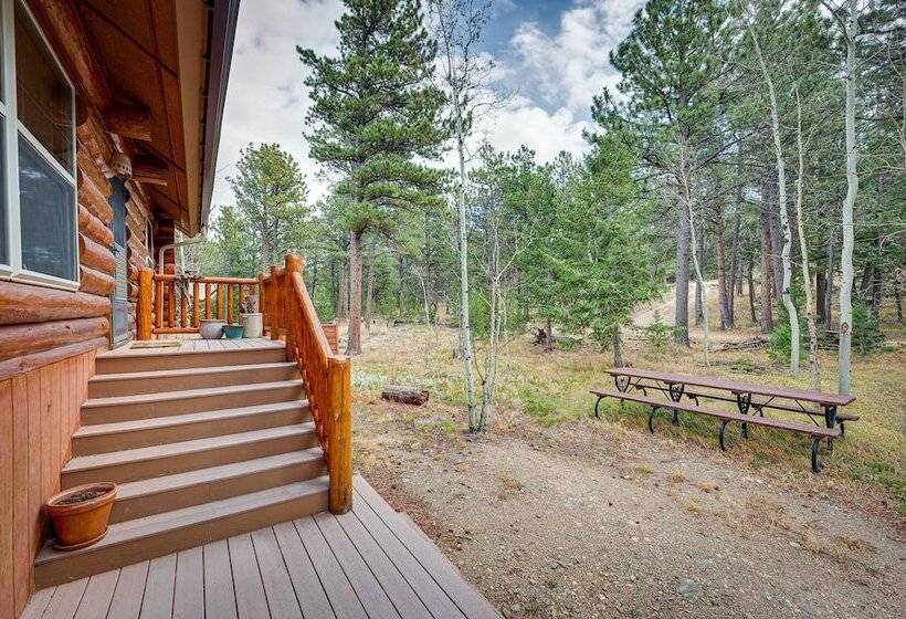 Rustic Ward Retreat W/ Deck + Mountain Views!