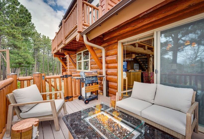 Rustic Ward Retreat W/ Deck + Mountain Views!