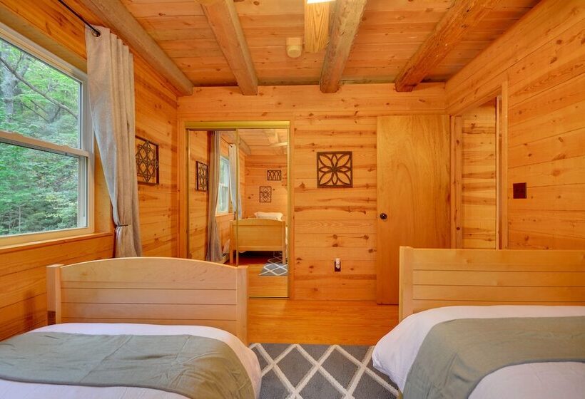 Serene Fancy Gap Cabin Retreat In Private Setting!