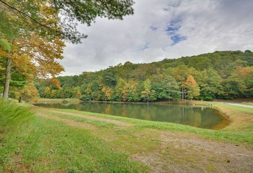 Serene Fancy Gap Cabin Retreat In Private Setting!