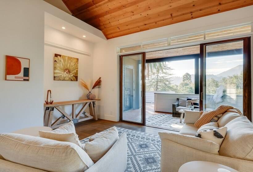 Serene San Anselmo Hideaway W/ Private Hot Tub!