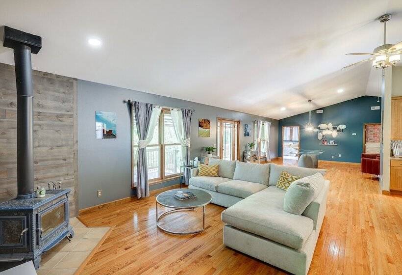 Spacious Lake Lure Family Home W/ Deck & Fire Pit!