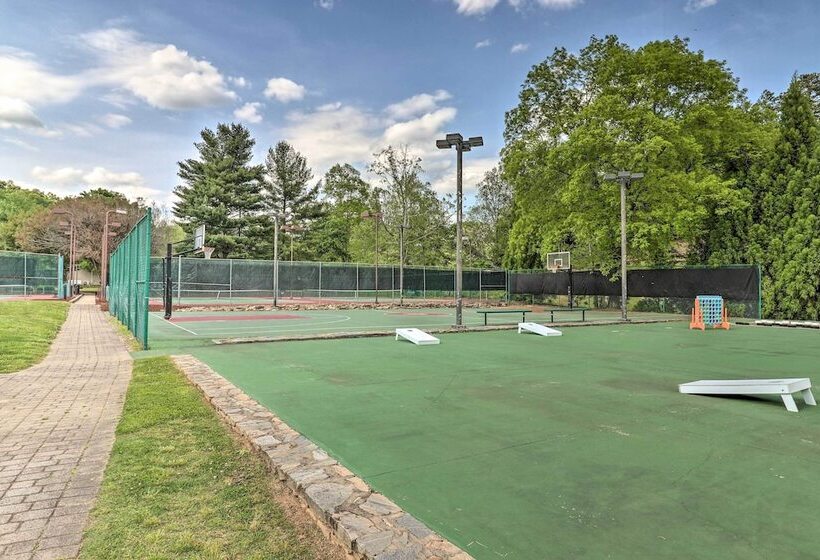 Spacious Lake Lure Family Home W/ Deck & Fire Pit!