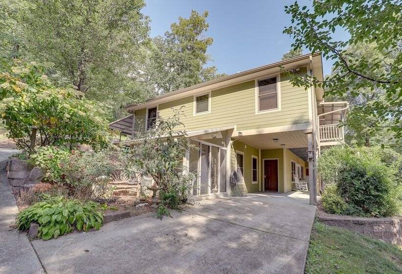 Spacious Lake Lure Family Home W/ Deck & Fire Pit!
