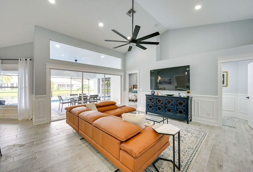 Stunning Naples Home W/ Pool, Patio, Water Views