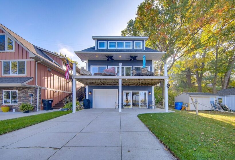 Tipton Home W/ Private Lakefront & Fire Pits!