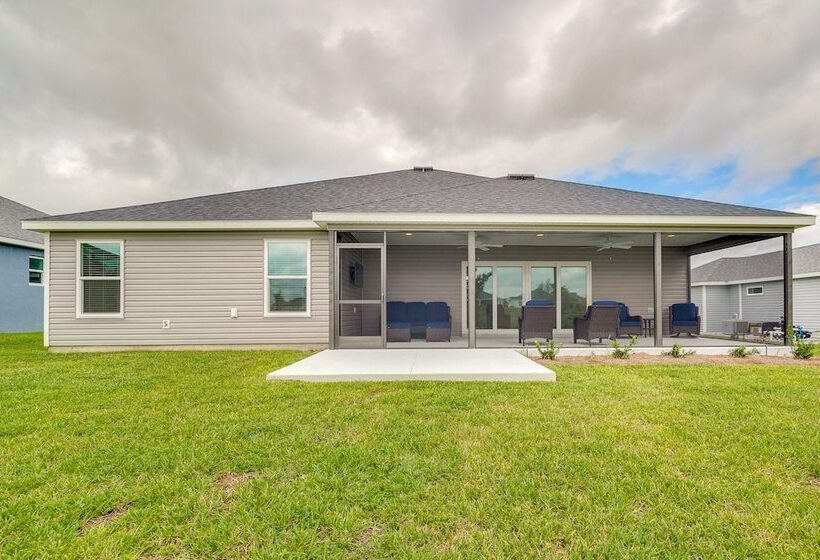 Pool Access & Screened Patio: Home In The Villages