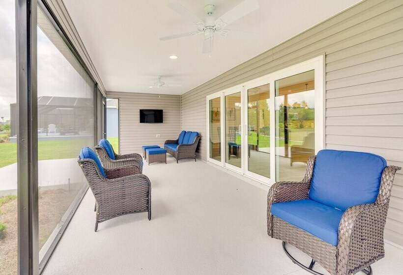 Pool Access & Screened Patio: Home In The Villages