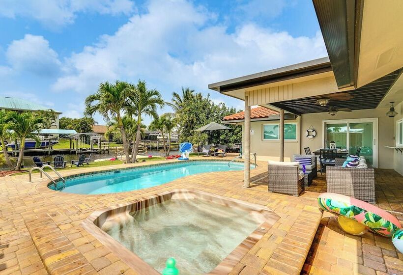 Waterfront Fort Myers Home: Private Pool & Dock