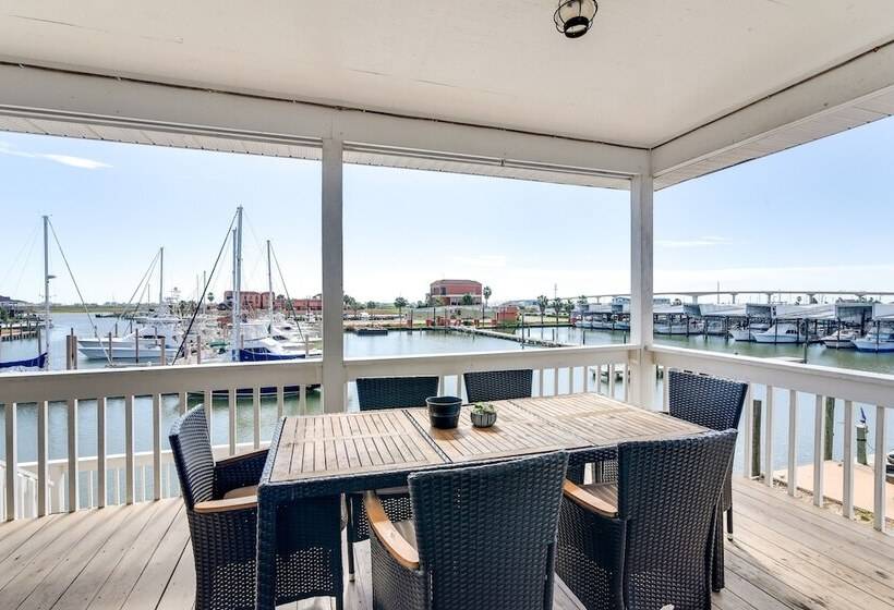 Waterfront Freeport Home: Deck & Private Boat Dock