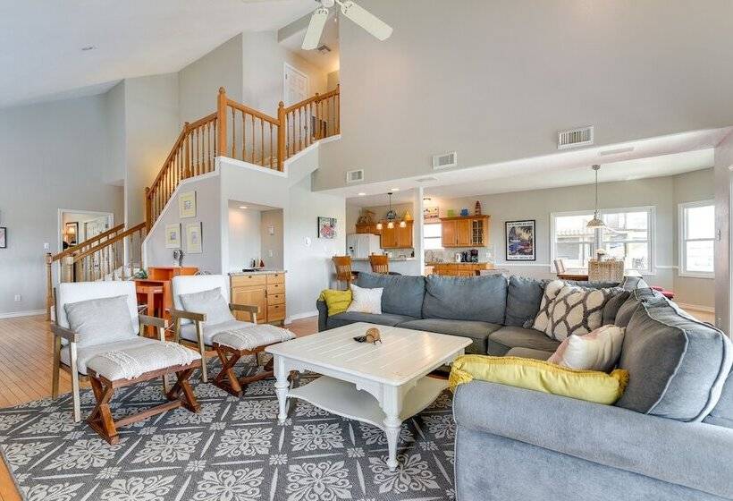 Waterfront Freeport Home: Deck & Private Boat Dock