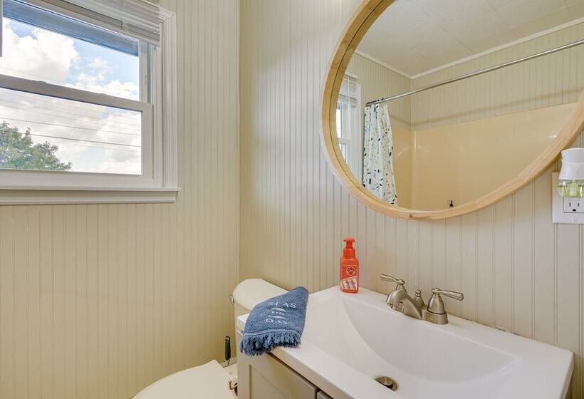 Waterfront Mystic Island Home W/ Boat Dock!