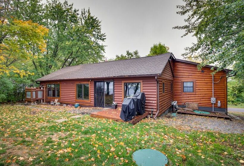 Waterfront Wahkon Cabin W/ Gas Grill & Fire Pit!