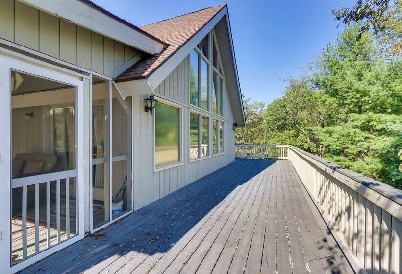 West Virginia Home W/ Deck On Golf Course