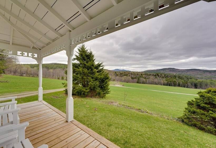 17 Acre Vermont Escape W/ Panoramic Mountain Views