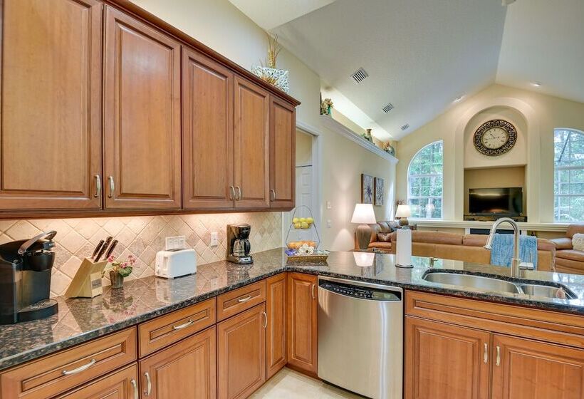 Breezy Palm Coast Golf Retreat W/ Pool + Lanai!