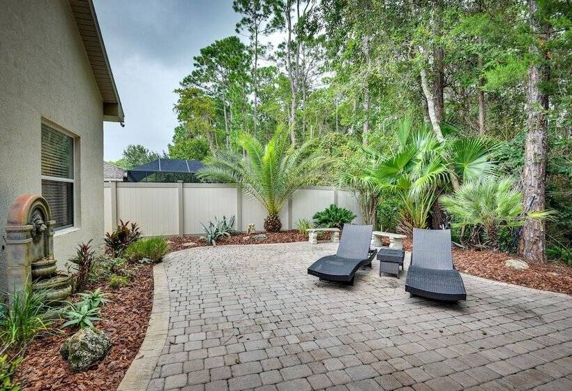Breezy Palm Coast Golf Retreat W/ Pool + Lanai!