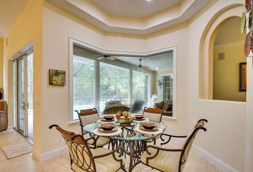 Breezy Palm Coast Golf Retreat W/ Pool + Lanai!