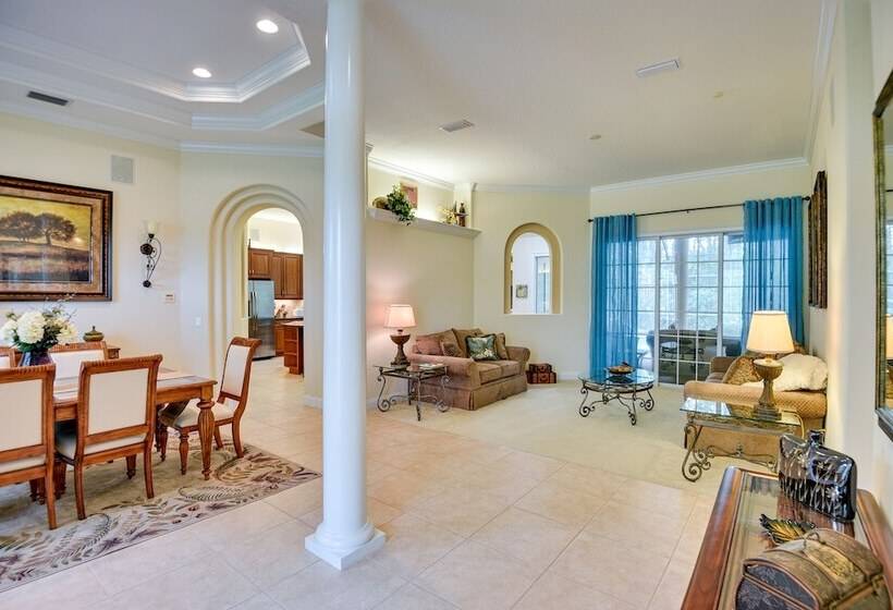 Breezy Palm Coast Golf Retreat W/ Pool + Lanai!