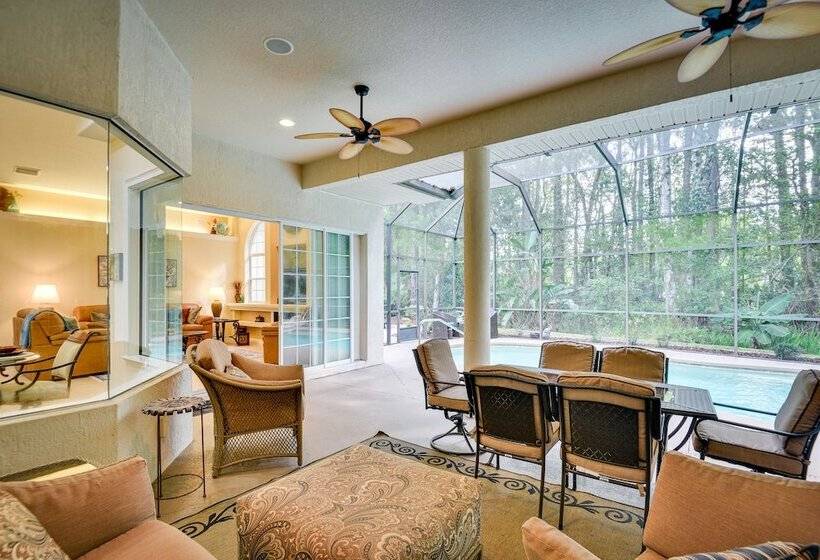 Breezy Palm Coast Golf Retreat W/ Pool + Lanai!