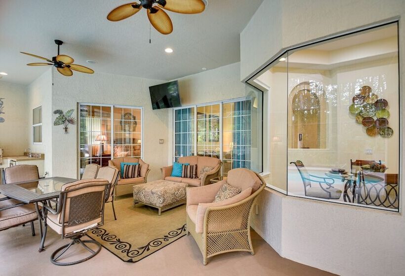 Breezy Palm Coast Golf Retreat W/ Pool + Lanai!
