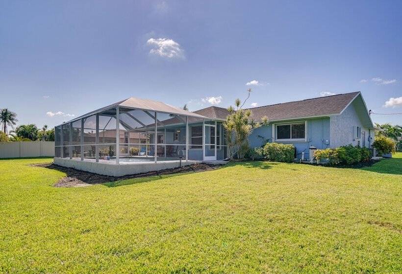 4 Mi To Downtown: Cape Coral Oasis W/ Pool + Lanai