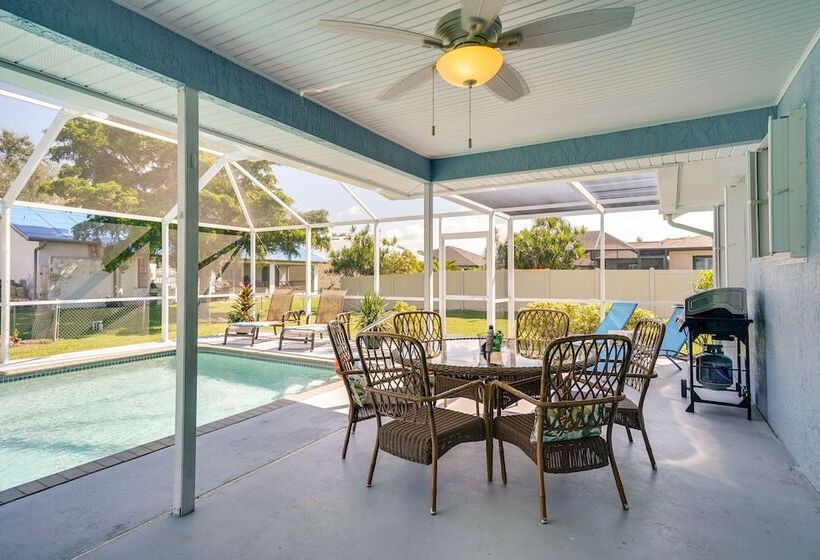 4 Mi To Downtown: Cape Coral Oasis W/ Pool + Lanai