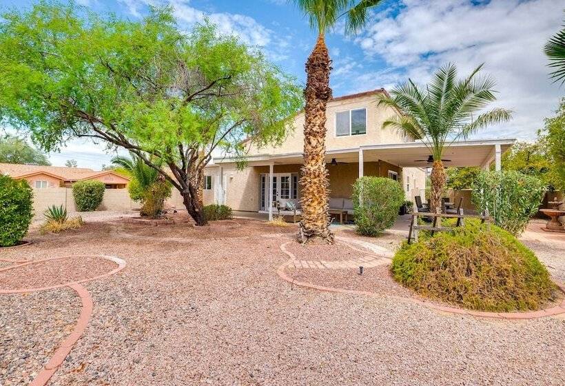 Community Perks & Patio: Sun Lakes Home!