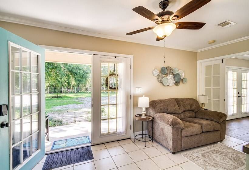 Waveland Retreat W/ Yard: Walkable Location