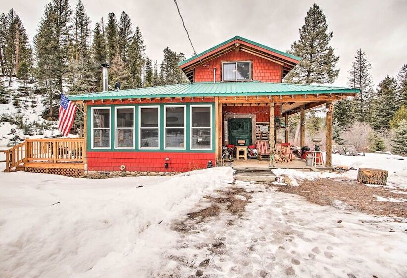 Creekside Clancy Cabin In Helena Natl Forest!
