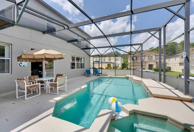 8 Mi To Disney: Home W/ Game Room In Davenport