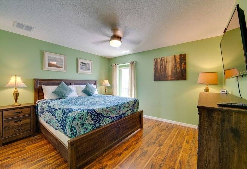 8 Mi To Disney: Home W/ Game Room In Davenport