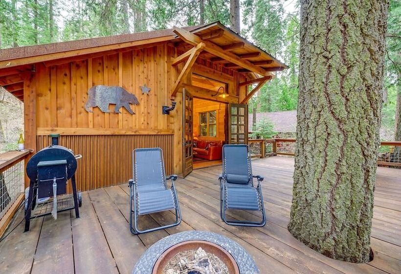 Creekside Cabin ~ 20 Mi To Kings Canyon Park!