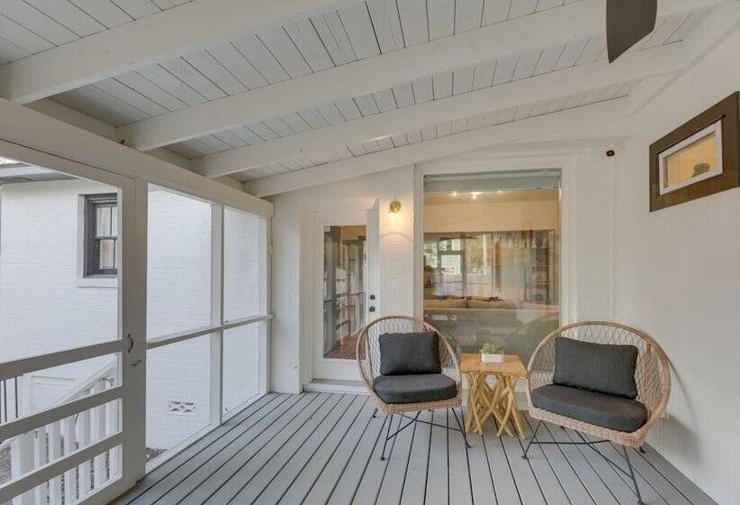 Family Friendly Austin House W/ Screened Porch!