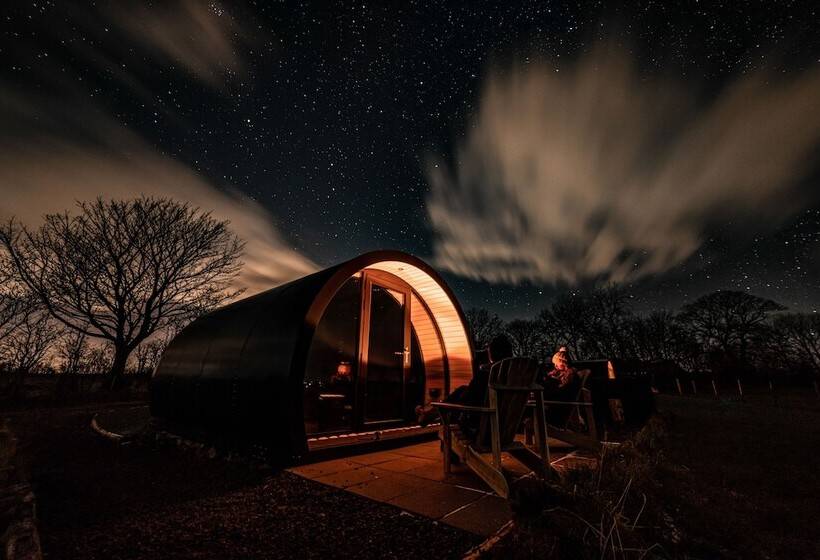 בית מלון כפרי Black Knowe, Luxury Glamping Pods, Ballycastle
