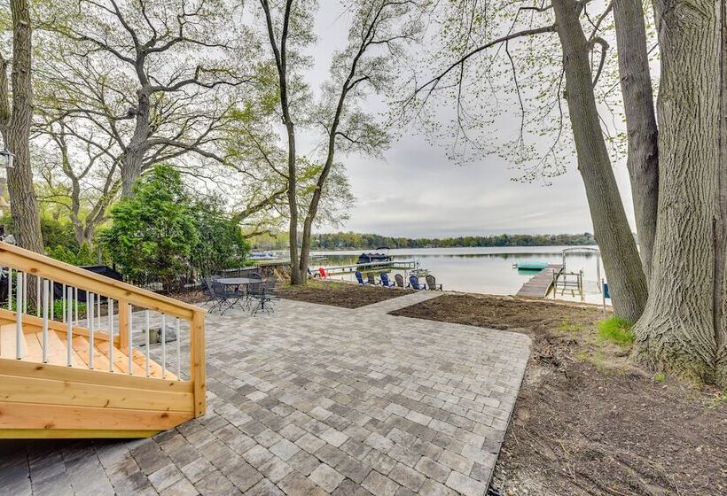 Lakefront Burlington Vacation Rental: Dock + Beach