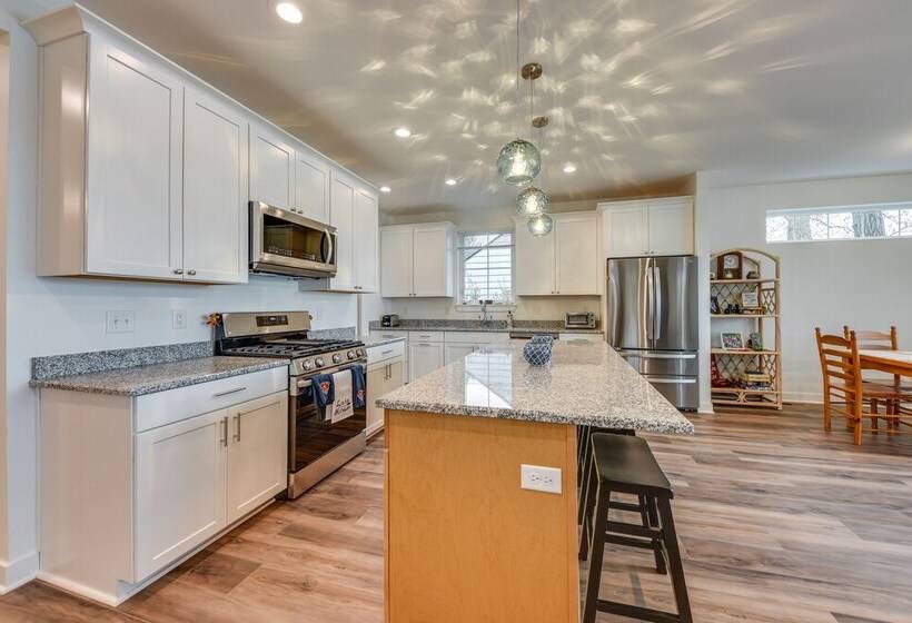 Lakefront Burlington Vacation Rental: Dock + Beach