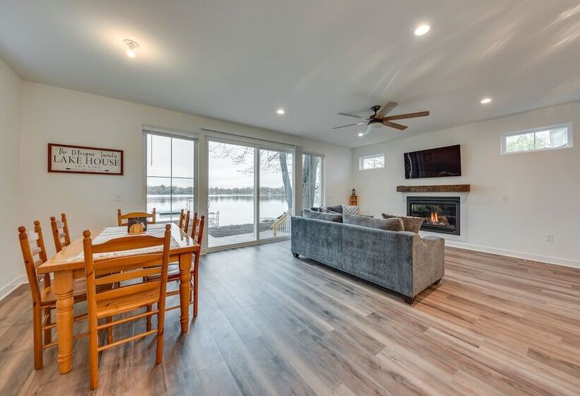 Lakefront Burlington Vacation Rental: Dock + Beach