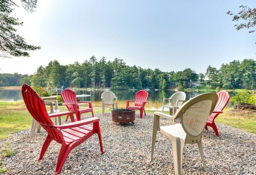 Lakefront Limerick Cottage W/ Private Beach!