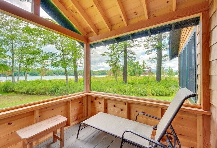 Lakefront Lovell Home W/ Dock: Walk To Town Beach!